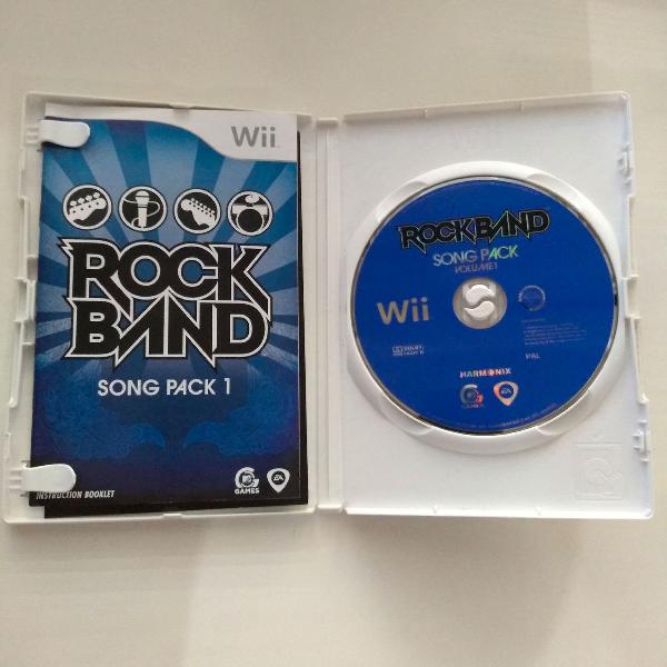 Rock Band song pack 1 Nintendo Wii