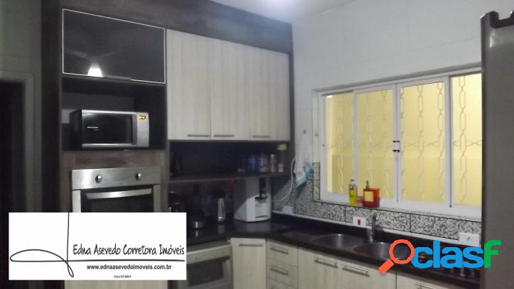 SOBRADO - 2 DORMS-CHURRASQ.2 VGS-PQ.ORATÓRIO-STO.ANDRÉ.