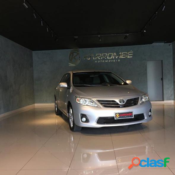 TOYOTA COROLLA XEI 2.0 FLEX 16V AUT. PRATA 2012 2.0 FLEX