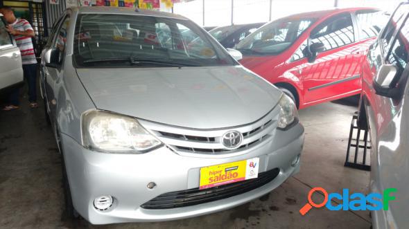 TOYOTA ETIOS X SEDAN 1.5 FLEX 16V 4P MEC. PRATA 2014 1.5