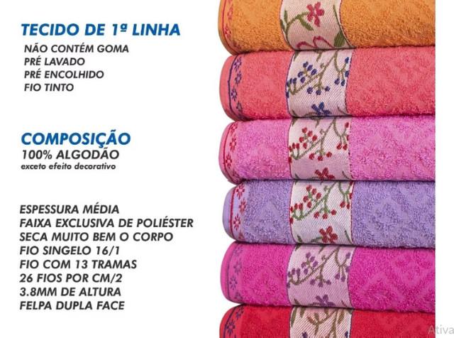 Toalhas De Banho Gigante Jacquard 80 X 150 Bordada