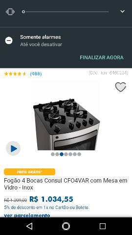 Vendo fogão semi novo - 8 meses de uso