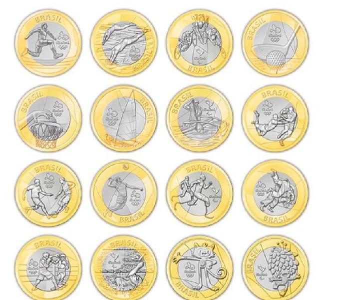 Vendo moedas Olimpicas para colecionadores