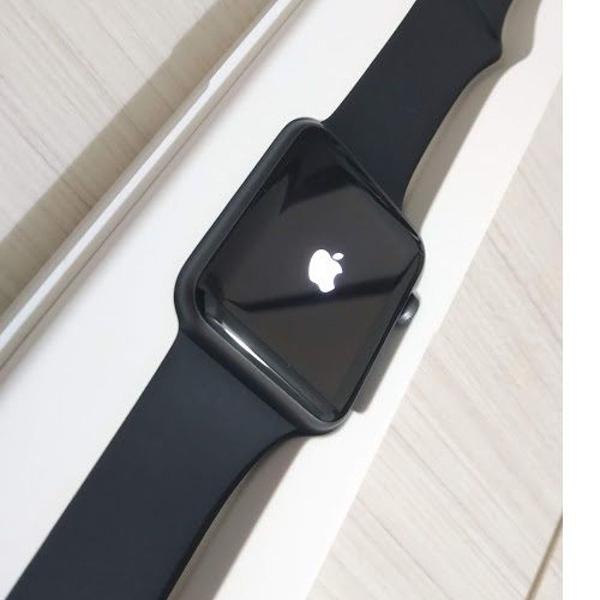 apple watch sport 1 42mm case black 7000 series