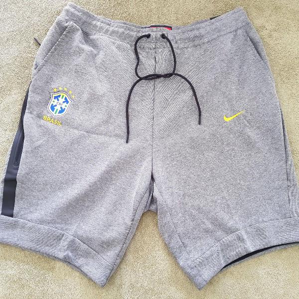 bermuda nike cbf tamanho xl (nova)