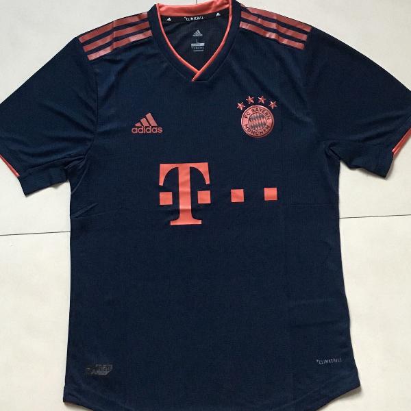 camisa bayer munique oficial jogador 19/20 gg