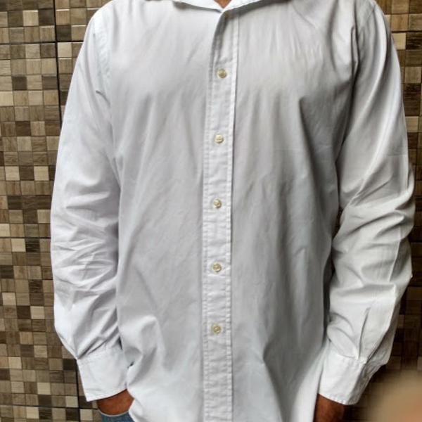 camisa masculina branca, polo ralph lauren.