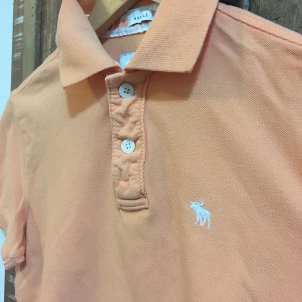 camisa polo abercrombie &amp; fitch masculina