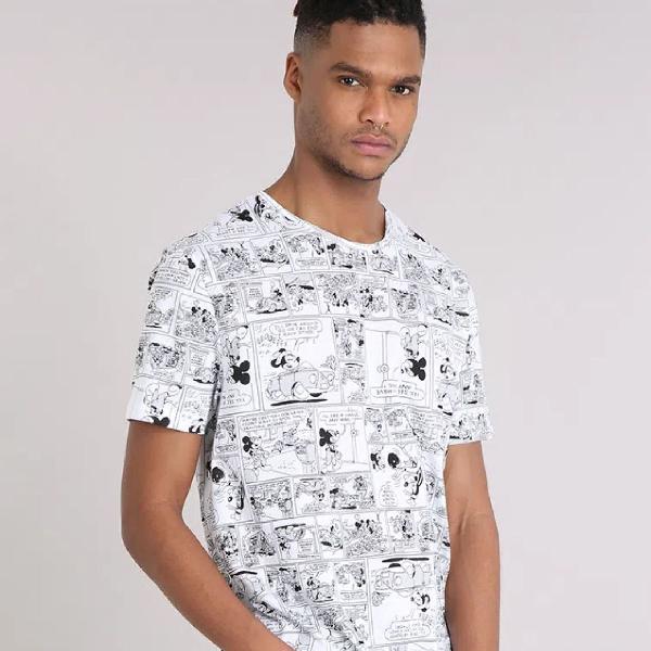 camiseta mickey quadrinhos