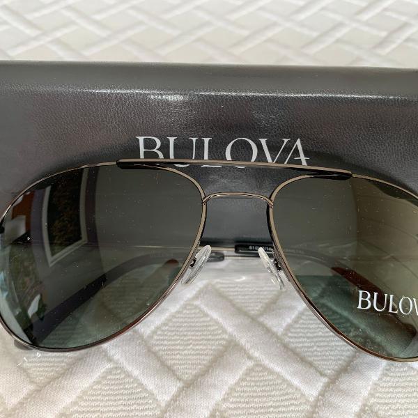 culos de sol bulova annapolis - novo na caixa