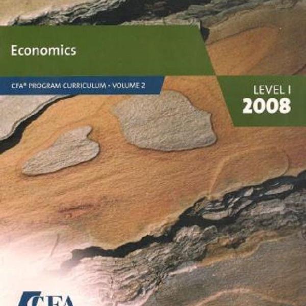 economics - cfa program curriculum volume 2 - level 1