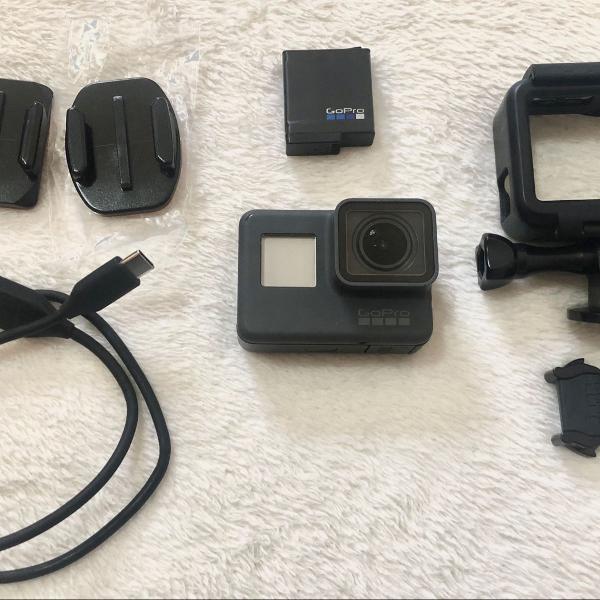 gopro hero 5 black - usada apenas 1 vez