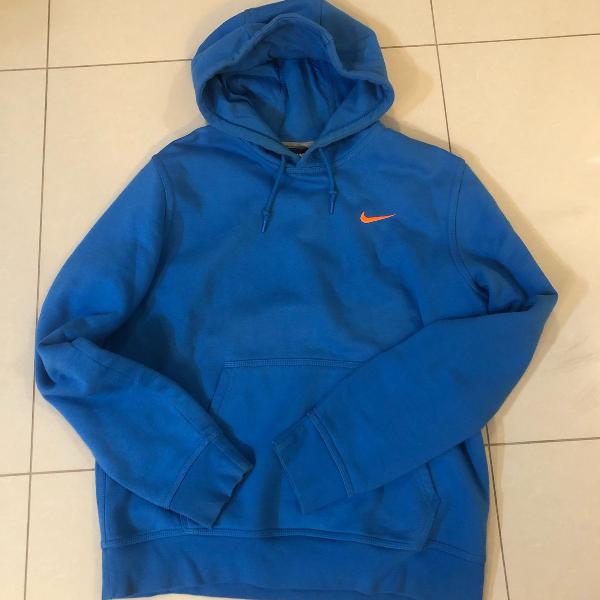 moletom azul nike original