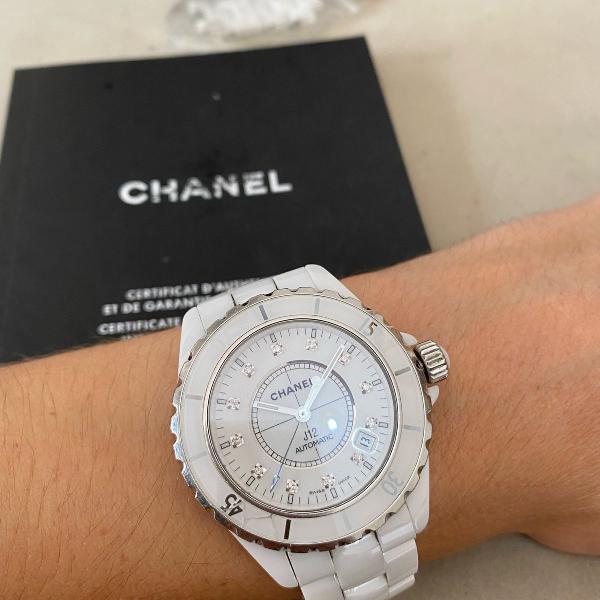relogio chanel j12 original