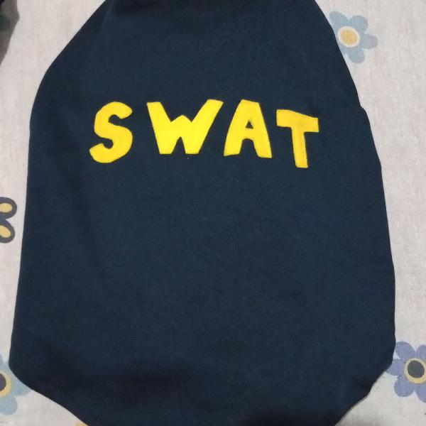 roupa pet SWAT moleton