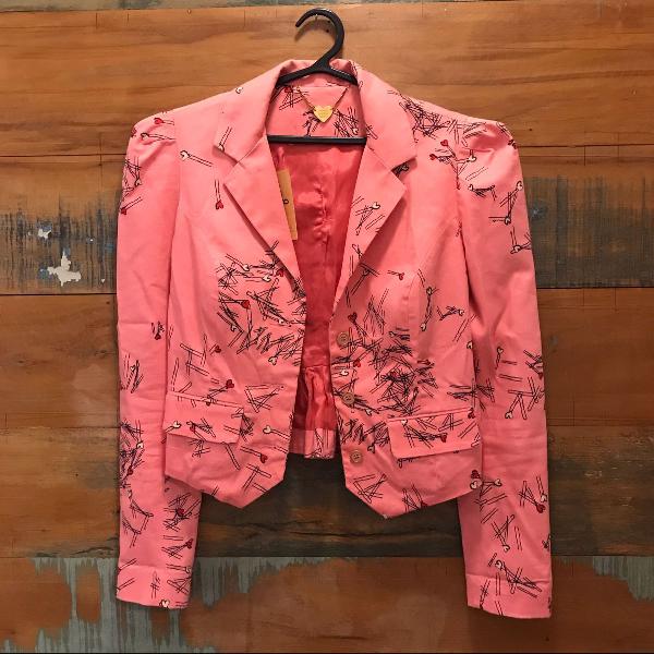 spencer/ blazer rosa maria bonita extra
