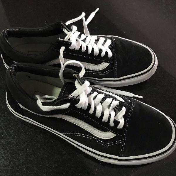 tenis vans old skool preto original