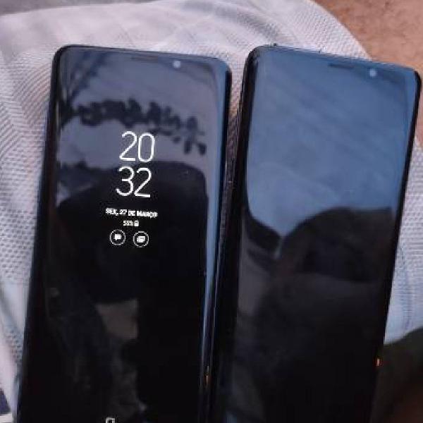 2 telas do S9 plus