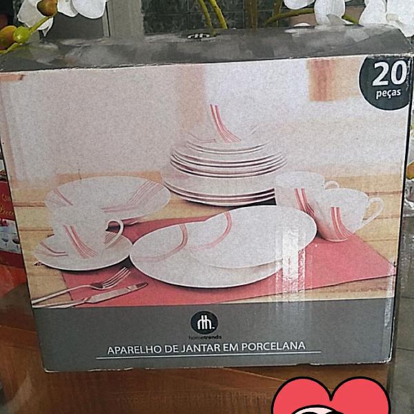 Aparelho de Jantar Em Porcelana