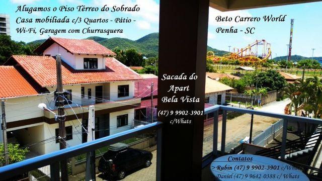 Apartamento 4 - com Vista do Beto Carrero World em Penha SC