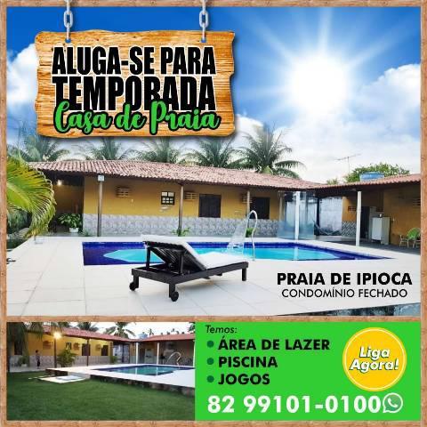 Casa em ipioca(temporada)