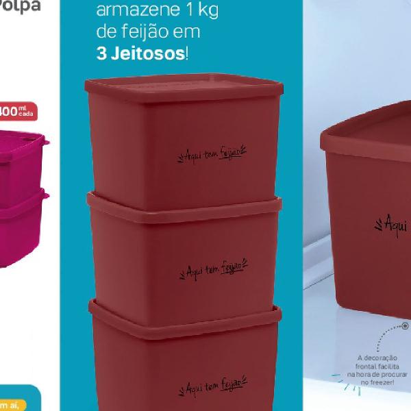 Jeitosinhos tupperware Feijão