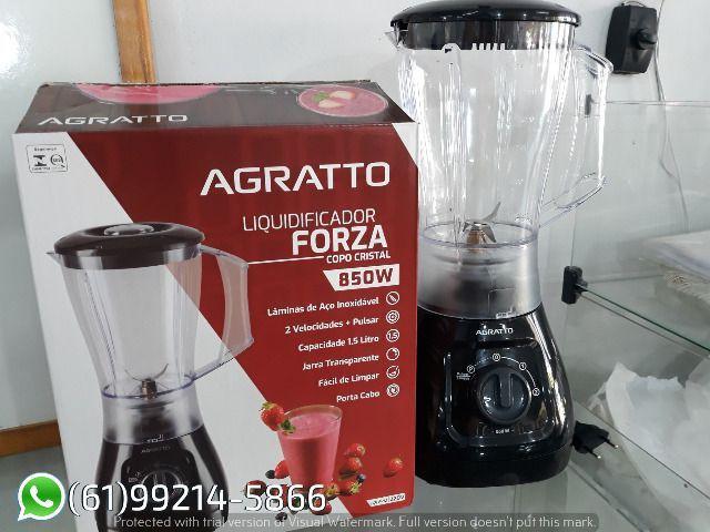 Liquidificador Forza Crystal Alta Rotação 1,5 Litros 850W