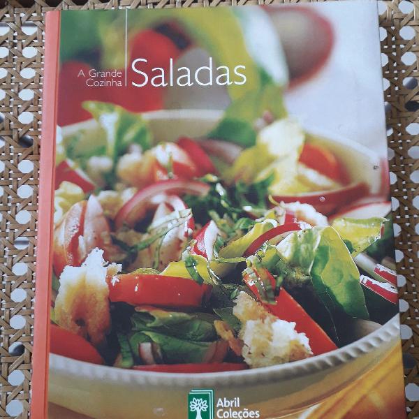 Livro receitas de saladas