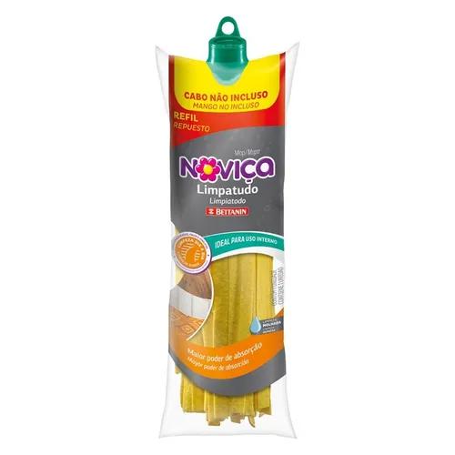 Mop Limpa Tudo Novica Amarelo Refil