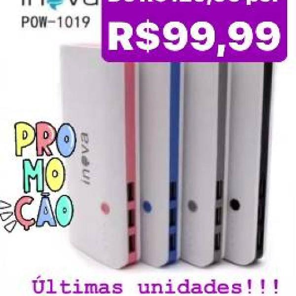 PROMOÇÃO!!! Por R$99,99 Carregador Portátil Powerbank