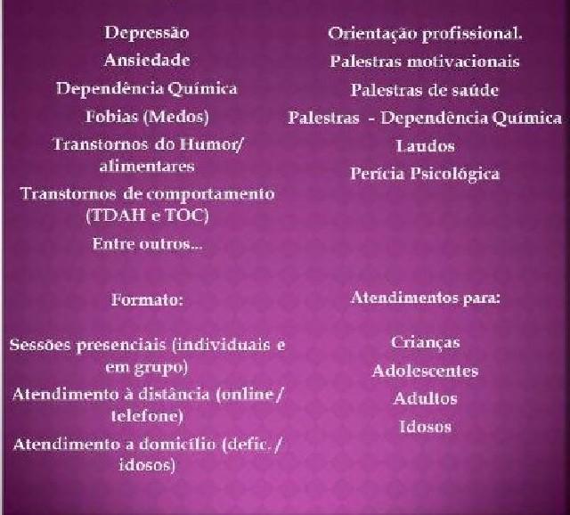 Psicóloga Vanessa Mendes - Psicologia
