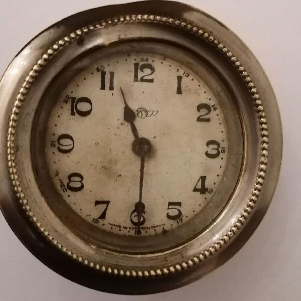 Relógio antigo made in Czechoslovakia