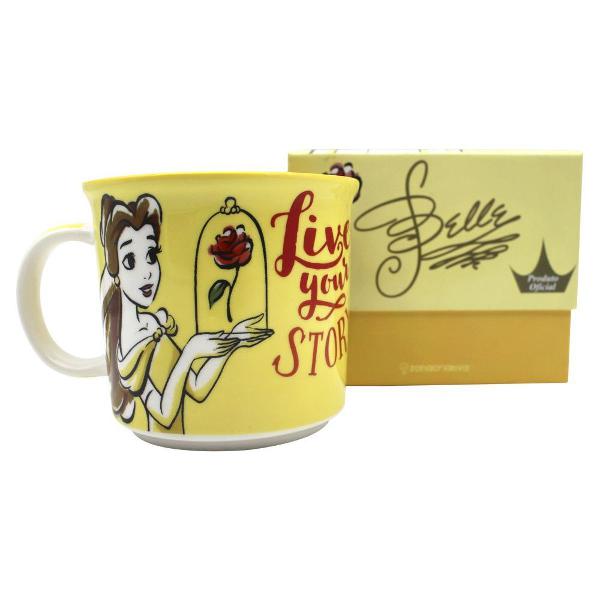 caneca bela - princesas disney - produto oficial