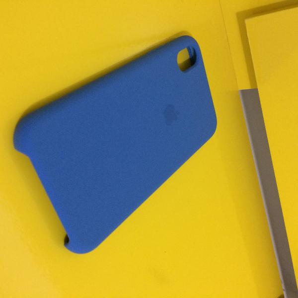 capa azul para iphone xr