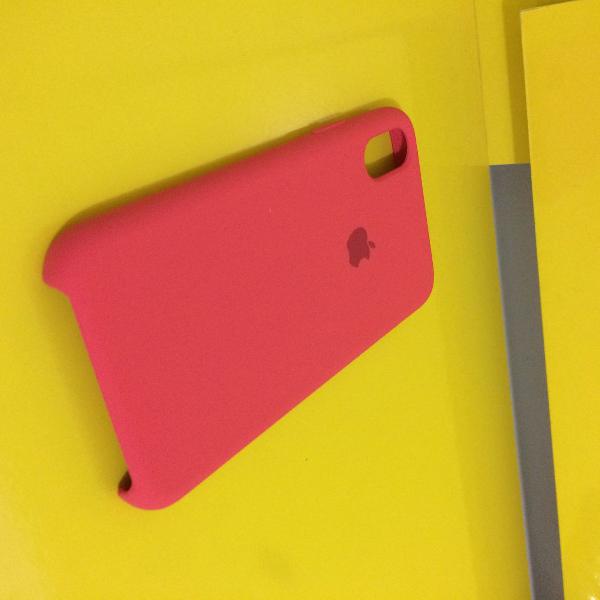 capa rosa para iphone x