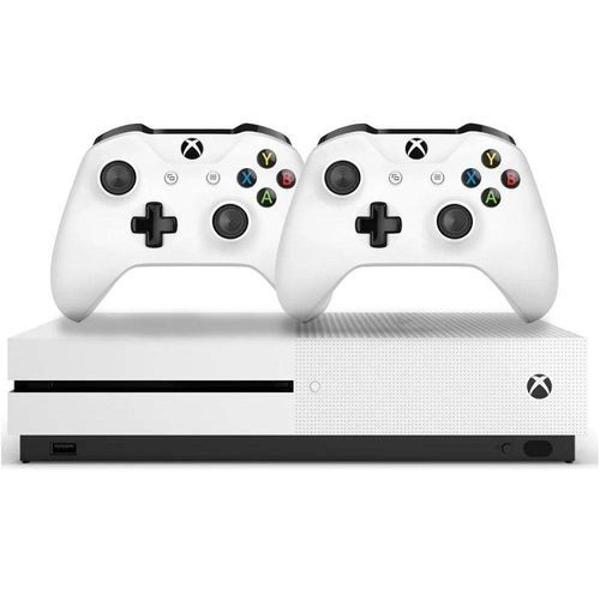 console xbox one s 1tb 4k 2 controles branco - microsoft