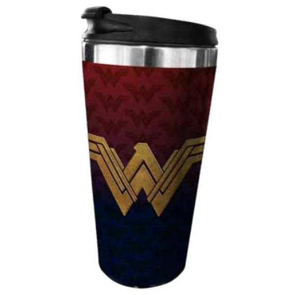 copo térmico mulher maravilha dc comics