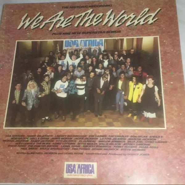 disco de vinil- we are the world