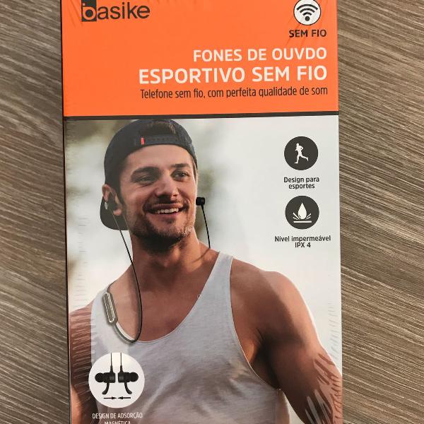 fone esportivo sem fio wireless