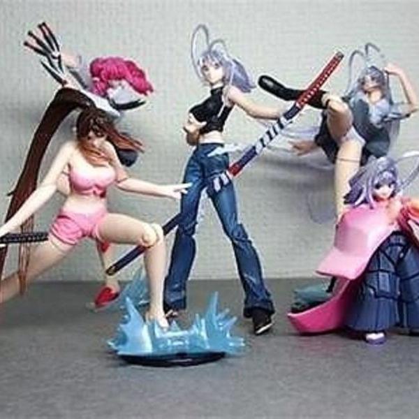 gashapon kaiyodo tenjho tenge part.2 com 5 figuras