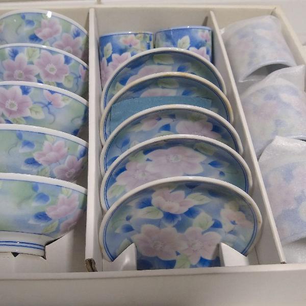 kit 15 unidades de porcelana japonesa