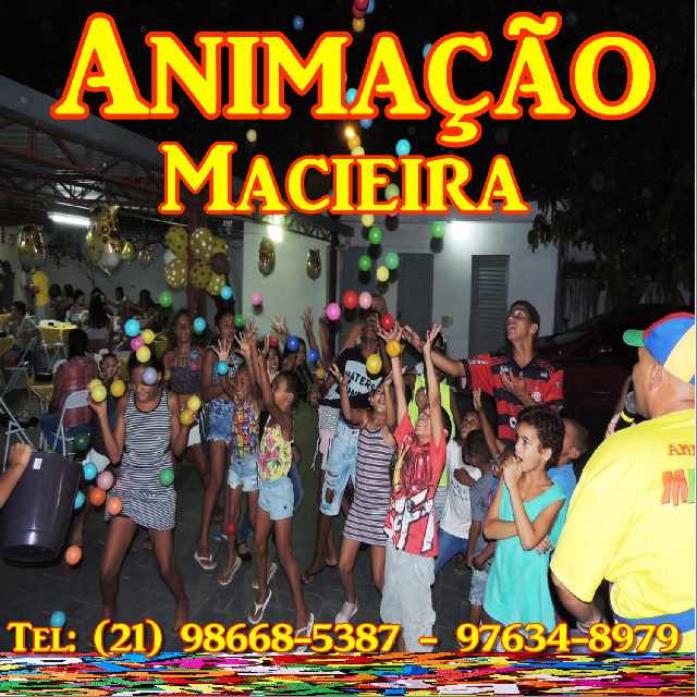 Animação e recreação para festas infantis