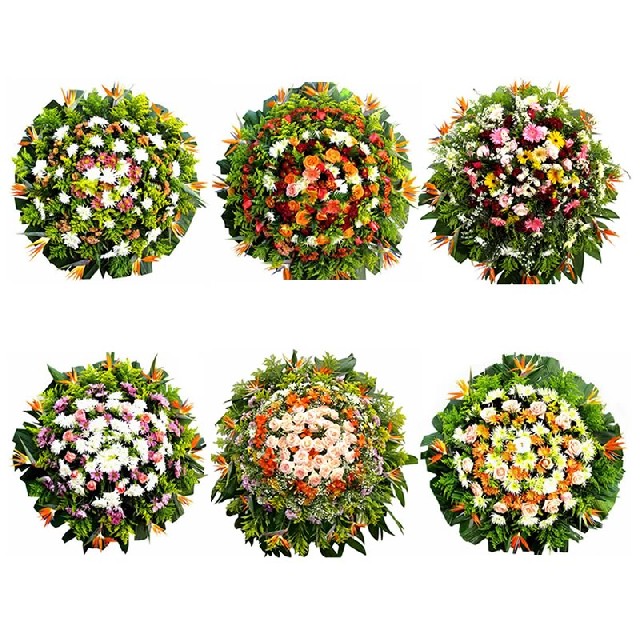 Coroas de flores para velório- floricutura em bh