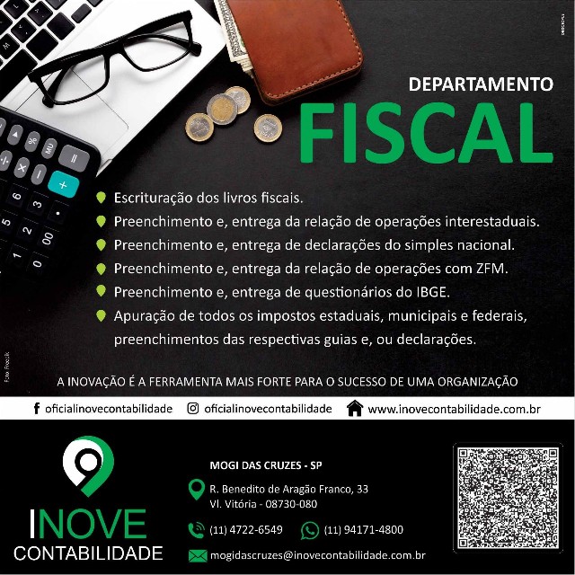 Inove contabilidade - departamento fiscal