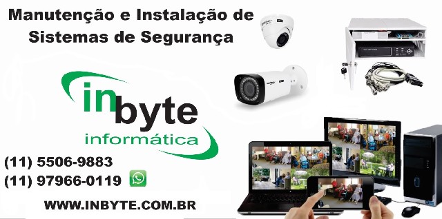 Manutenção de câmeras CFTV São Paulo e Grande SP