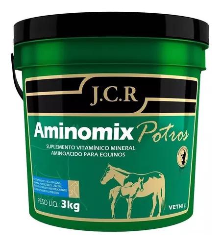 Aminomix Potros Jcr 3kg Vetnil Cavalo
