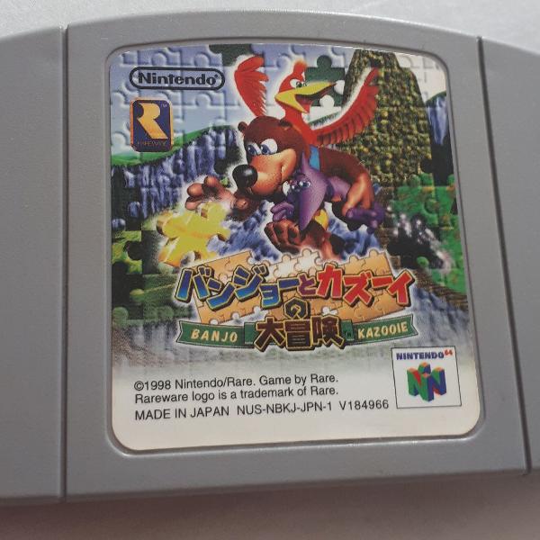 Banjo Kazooie Nintendo Original Japones