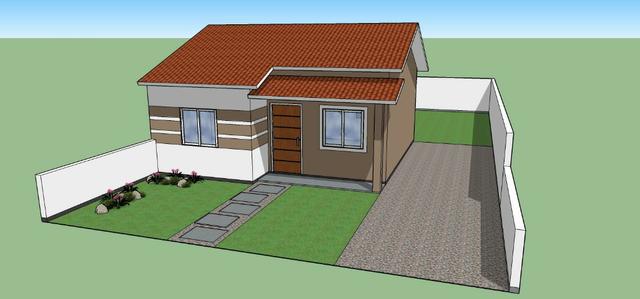 Casa construção MCMV