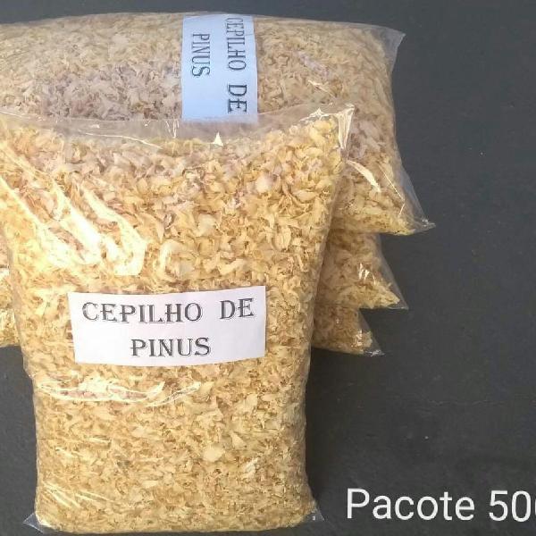 Cepilho de Pinus Kit Com 5 Pacotes de 500 gr