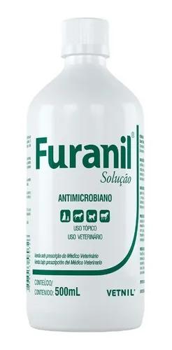 Furanil Solução Líquida 500 Ml - Vetnil (Antimicrobiano)